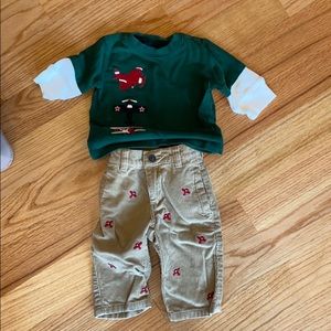 Gymboree boys 3-6 month outfit